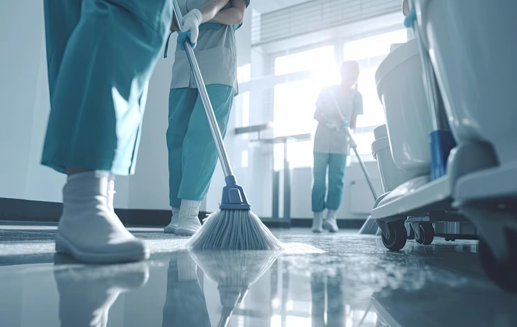 Limpeza Hospitalar Profissional com Controle de Contaminação